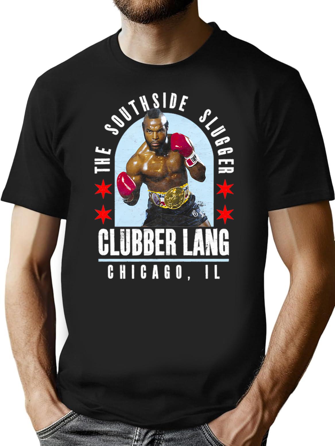Clubber Lang Clubber Langg T-Shirt - Retro Graphic Tee for Men & Women - Black