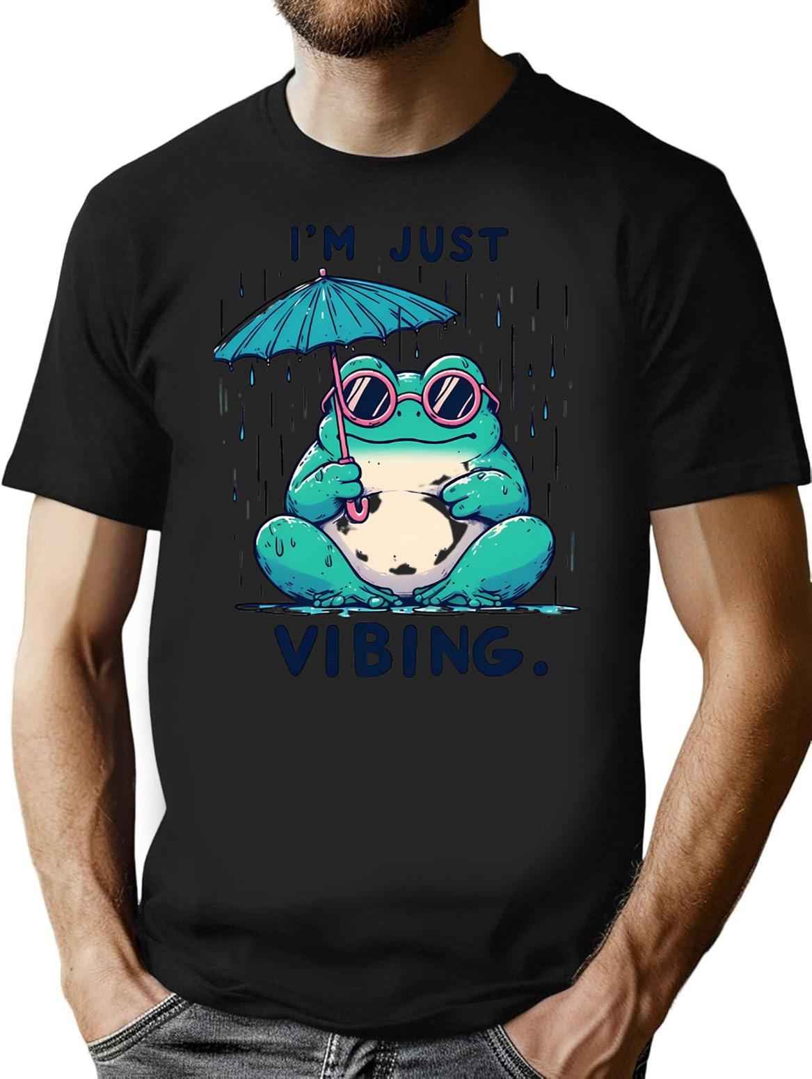 Cute Humor T-Shirt - Retro Graphic Tee for Men & Women - Black