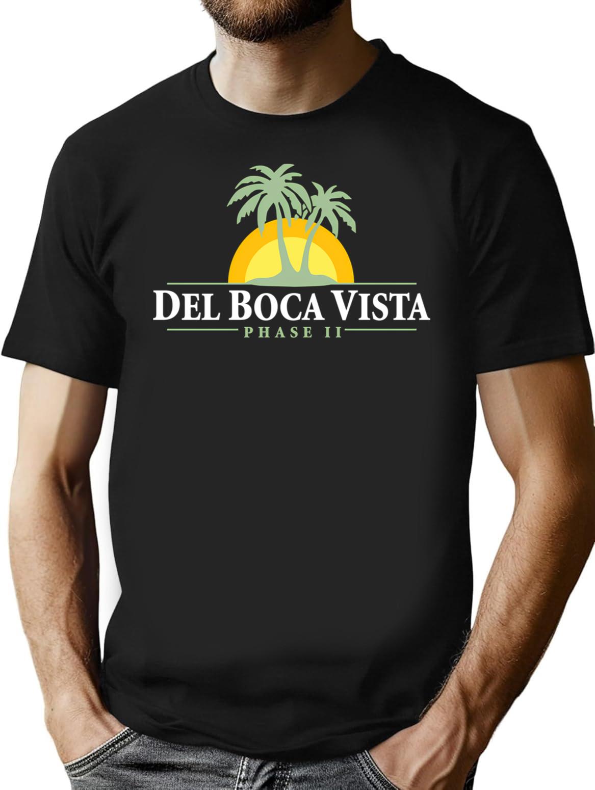 Del Boca Vista - Retirement Community T-Shirt - Black