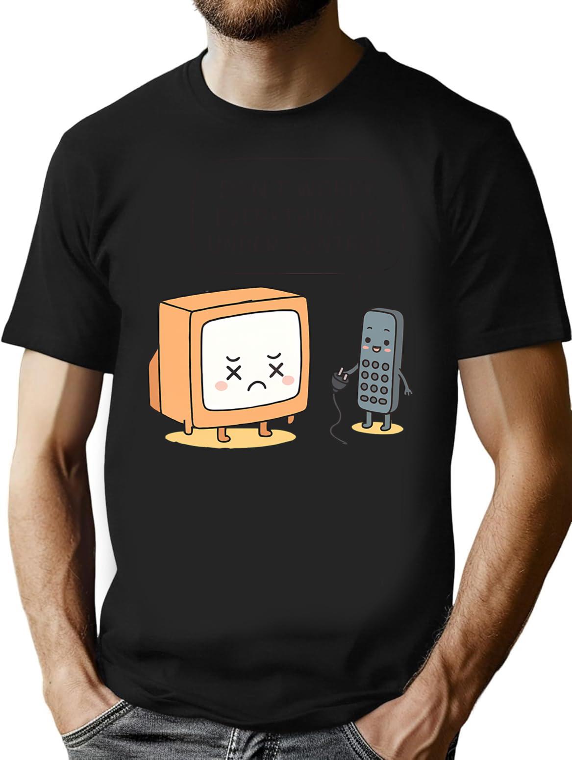 Don't Worry Everything Is Under Control T-Shirt - Black