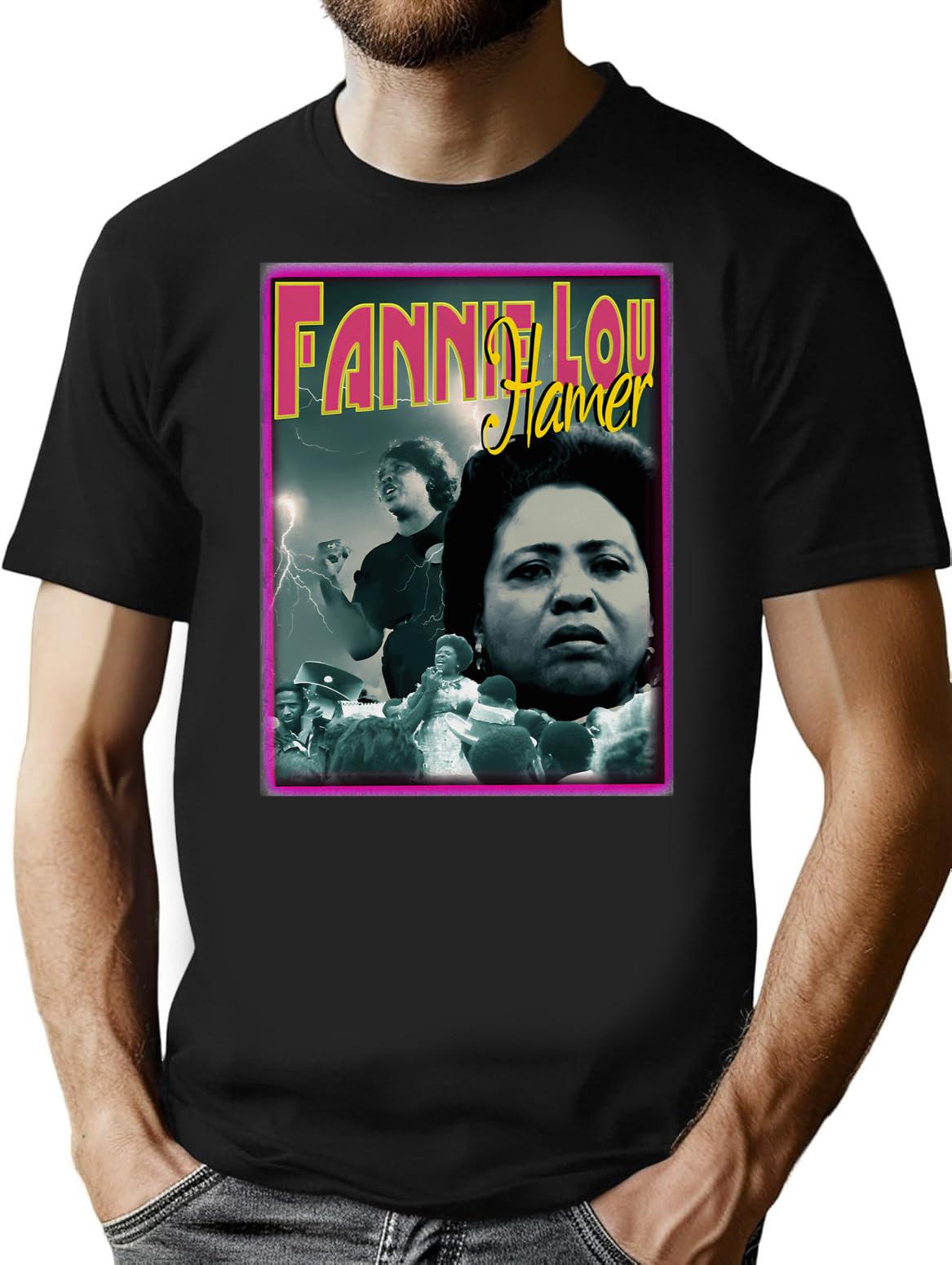 Fannie Bootleg Style For Fans Bootleg Graphic T-Shirt - Black