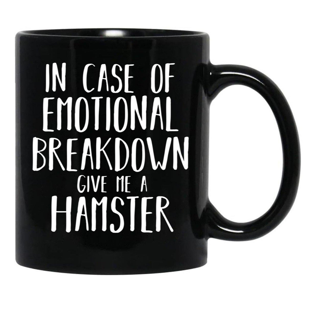 Funny Hamster Lover Shirt Gift For Men Women Kids Black Coffee Mug, Gift Coffee Mug - Black