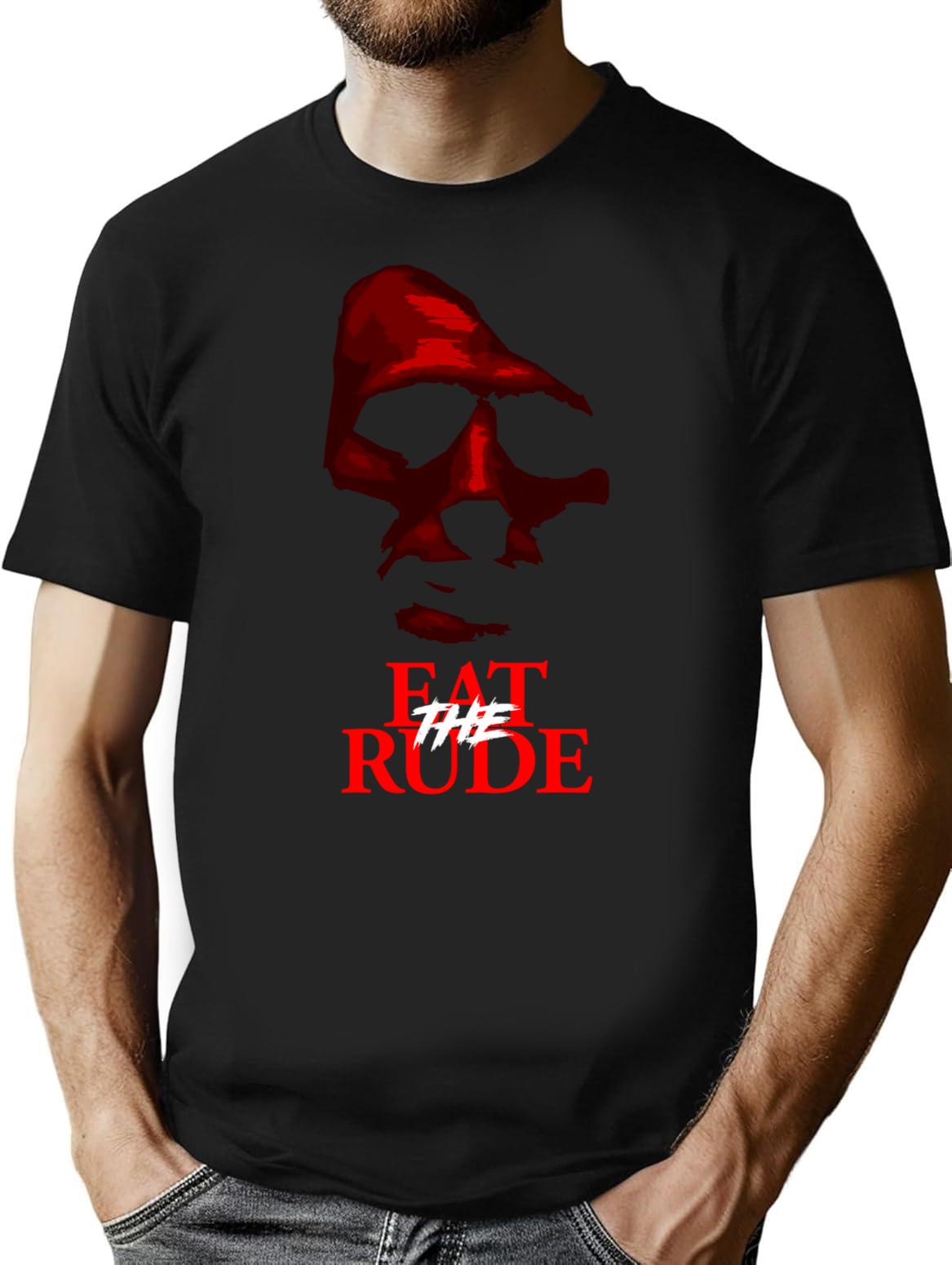 Special Present Hannigram Mads Mikkelsen Hannibal Lecter Cute Graphic Gifts T-Shirt for Men & Women, T-Shirts Graphic Tee - Black