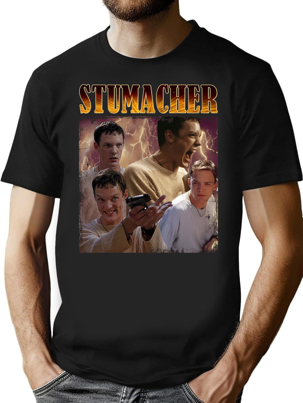 Stu On Scream Horror T-Shirt for Men & Women, T-Shirts Graphic Tee - Black