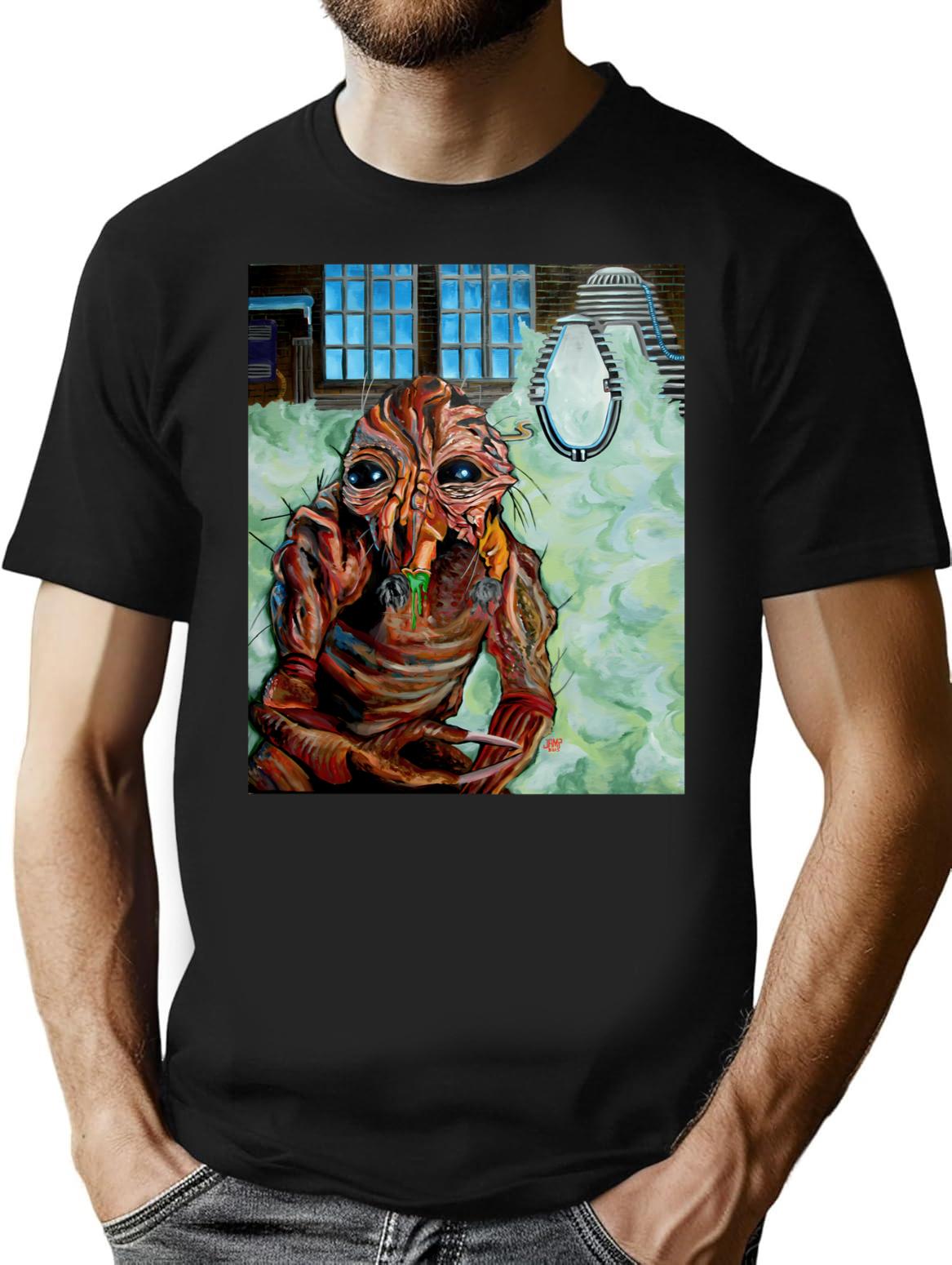 The Fly (David Cronenberg) T-Shirt for Men & Women, T-Shirts Graphic Tee - Black