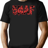 5NAF Five Nights at Freddy_s Classic Premium Heavyweight Cotton T-Shirt - Black