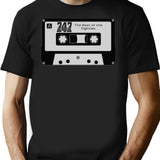 747 Bootleg Cassette Tape V1 Bootleg Graphic T-Shirt - Black