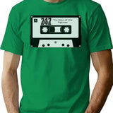 747 Bootleg Cassette Tape V1 Bootleg Graphic T-Shirt - Green