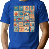 90S Playthings Bootleg Graphic T-Shirt - Blue