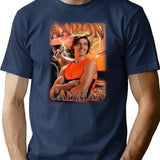 Aaron Cadman Bootleg Bootleg Graphic T-Shirt - Navy
