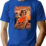 Aaron Cadman Bootleg Bootleg Graphic T-Shirt - Blue