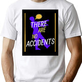 Accidents Flexis00 There Are No Accidents Bootleg Graphic T-Shirt - White