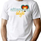 Afternoon Delight Time Minimalist Graphic T-Shirt - Unisex Streetwear Tee - White