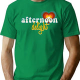 Afternoon Delight Time Minimalist Graphic T-Shirt - Unisex Streetwear Tee - Green