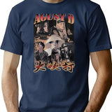 Agust D Daechwita Vintage Bootleg Classic Bootleg Graphic T-Shirt - Navy