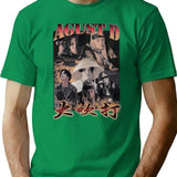 Agust D Daechwita Vintage Bootleg Classic Bootleg Graphic T-Shirt - Green