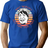 Ain'T Nobody Got Time For That Meme Retro Sunset In Black Minimalist Graphic T-Shirt - Unisex Streetwear Tee - Blue
