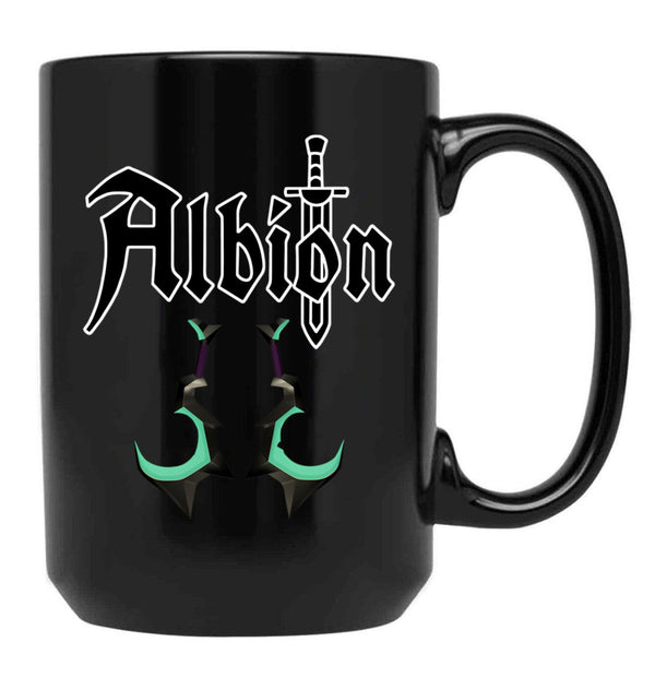 Albion Mmorpg Gamer Black Coffee Mug, Gift Coffee Mug - Black