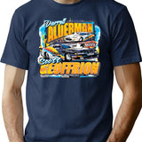 Alderman And Geoffrion. Minimalist Graphic T-Shirt - Unisex Streetwear Tee - Navy