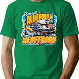 Alderman And Geoffrion. Minimalist Graphic T-Shirt - Unisex Streetwear Tee - Green