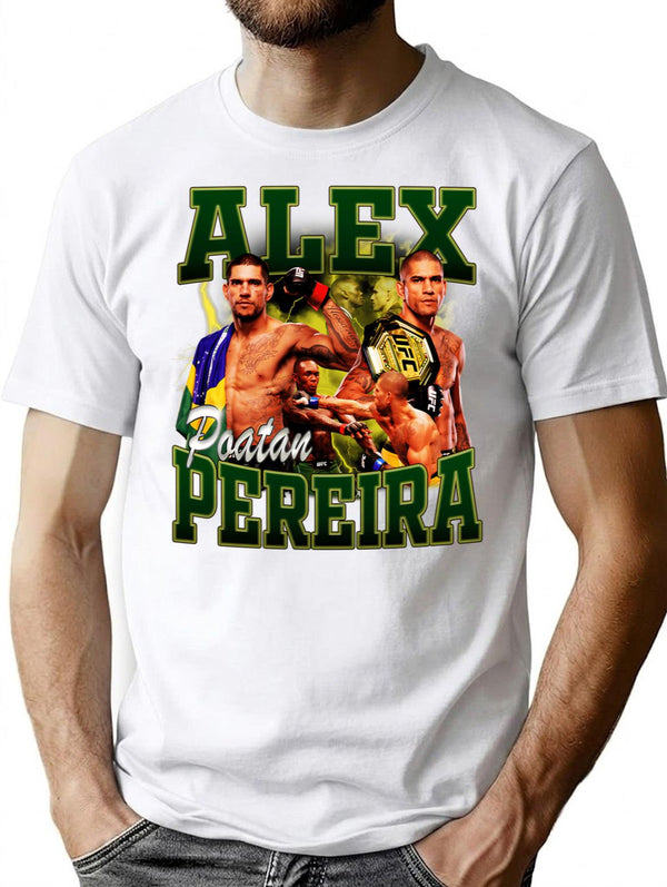 Alex Pereira Bootleg Bootleg Graphic T-Shirt - White