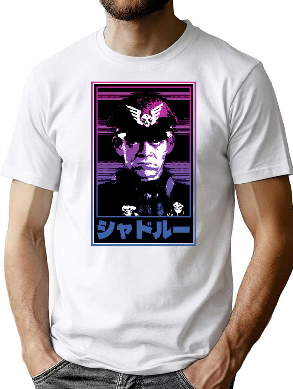 All Heil Shadaloo Bootleg Graphic T-Shirt - White