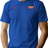 Allison Duramax Vintage Look Minimalist Graphic T-Shirt - Unisex Streetwear Tee - Blue