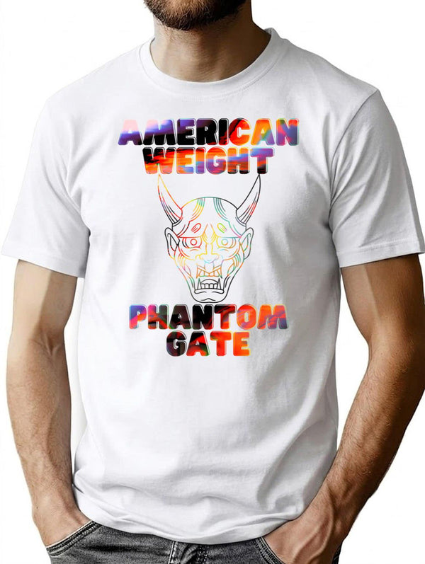 American Weight - Poorly Translated English Quote Bootleg Graphic T-Shirt - White