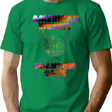 American Weight - Poorly Translated English Quote Bootleg Graphic T-Shirt - Green