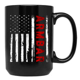 Armbar Black Coffee Mug, Gift Coffee Mug - Black