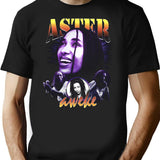 Aster Aweke Bootleg Graphic T-Shirt - Black