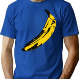 Banana Minimalist Graphic T-Shirt - Unisex Streetwear Tee - Blue