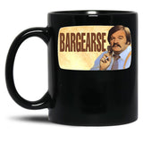 Bargearse Black Coffee Mug, Gift Coffee Mug