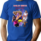 Bazlenka Bootleg Bootleg Graphic T-Shirt - Blue