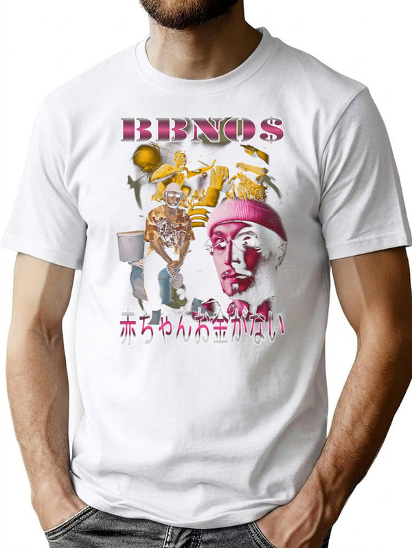 Bbno Vintage Bootleg Bootleg Graphic T-Shirt - White
