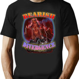 Bearish Divergence Bootleg Design Bootleg Graphic T-Shirt - Black