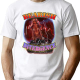 Bearish Divergence Bootleg Design Bootleg Graphic T-Shirt - White