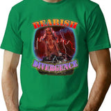 Bearish Divergence Bootleg Design Bootleg Graphic T-Shirt - Green