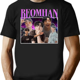 Beomhan Bootleg Design Bootleg Graphic T-Shirt - Black