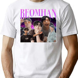 Beomhan Bootleg Design Bootleg Graphic T-Shirt - White