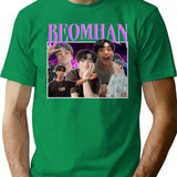 Beomhan Bootleg Design Bootleg Graphic T-Shirt - Green