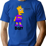 Bert Sampson Bootleg Graphic T-Shirt - Blue