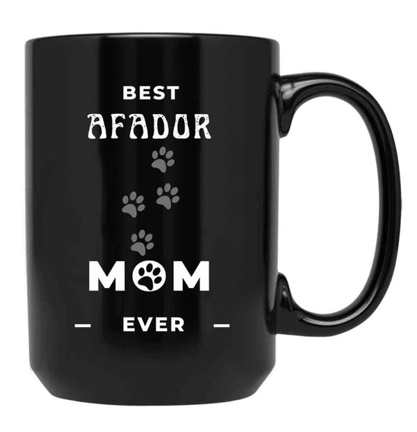 Best Afador Mom Ever Black Coffee Mug, Gift Coffee Mug - Black