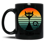 Best Cat Mom Ever (5) Black Coffee Mug, Gift Coffee Mug