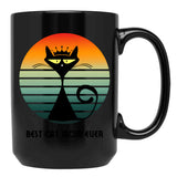 Best Cat Mom Ever (5) Black Coffee Mug, Gift Coffee Mug - Black