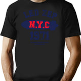 Best Of Led Zep N.Y.C Minimalist Graphic T-Shirt - Unisex Streetwear Tee - Black