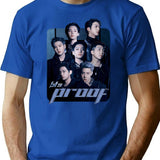 Bestseller Bts Proof Bootleg Graphic T-Shirt - Blue