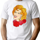 Bette Bootleg Graphic T-Shirt - White
