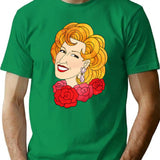 Bette Bootleg Graphic T-Shirt - Green