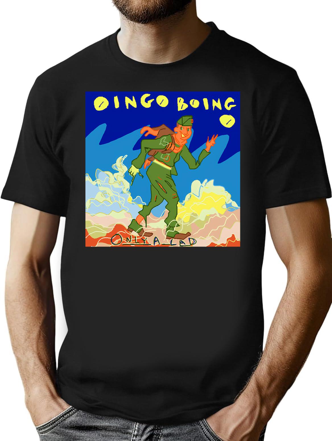 Bingo Bongo Bootleg Graphic T-Shirt - Black